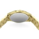 Michael Kors Ladies Slim Runway Gold Green Watch - MK3435